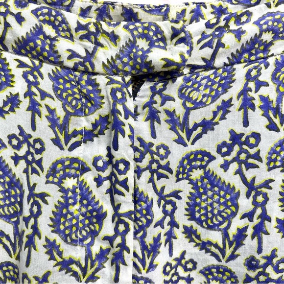 Roberta Roller Rabbit Lightweight Pineapple High Rise Lounge Pants - Picture 4 of 9